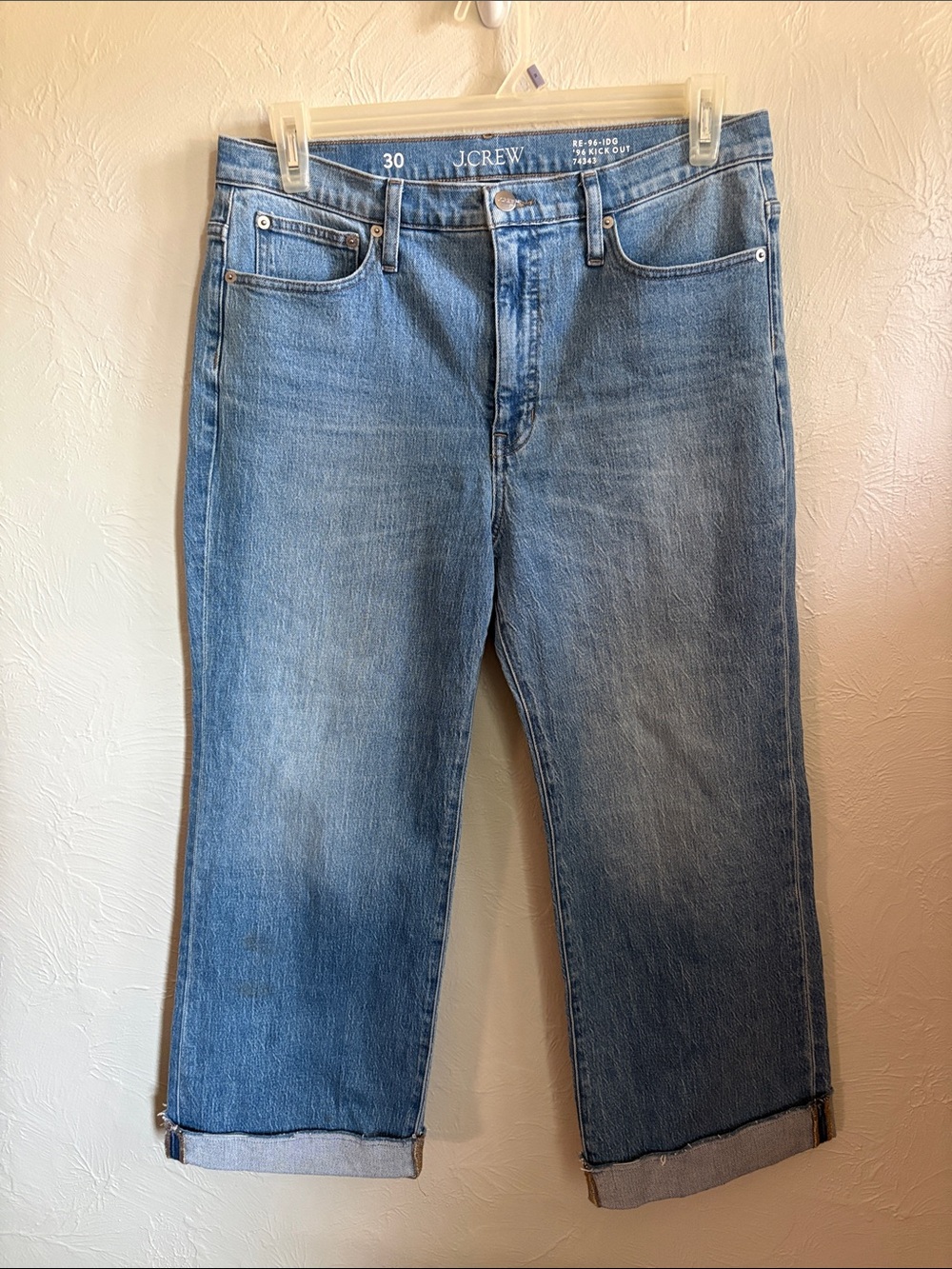 J. Crew Medium Wash ‘96 Kick Out Jeans
